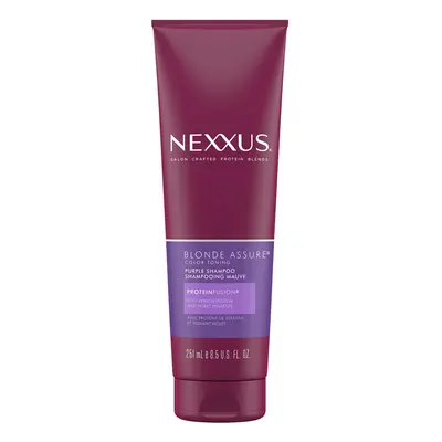 Nexxus Blonde Assure Purple Shampoo For Blonde Hair Color Care Shampoo Keratin Protein oz