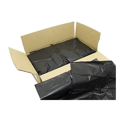 200 Heavy Duty Black Refuse Sacks Rubbish Bin Bags 18" x 29" x 39''