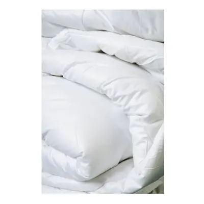 Hotel Quality Pure White Microfibre Peached Duvet King 10.5TOG Feels Like Down