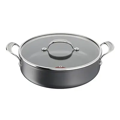 Tefal Jamie Oliver Cook's Classics All in One Pan, Non-Stick, Oven-Safe, Induction, Glass Lid, R