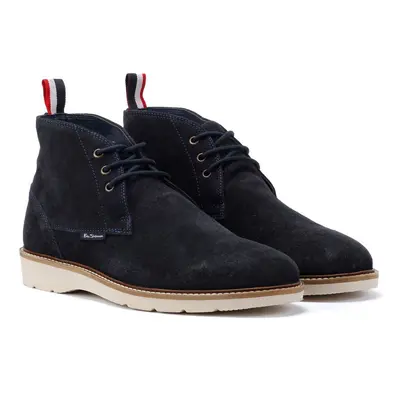 (Blue, (Adults')) Ben Sherman Hampton Suede Men's Navy Boots