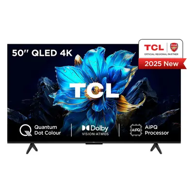 TCL P7K 50" 4K Ultra HD QLED Smart Google TV [2025] â Crystal-Clear Display & Smooth Gaming