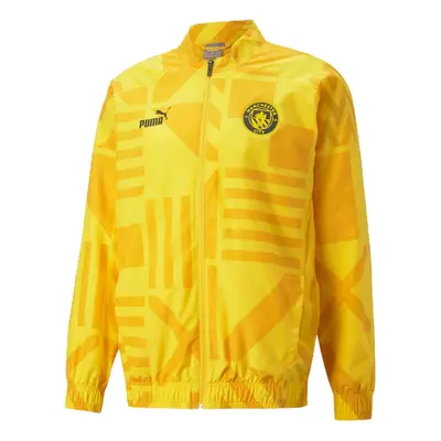 (M) Man City Pre-Match Jacket (Yellow)