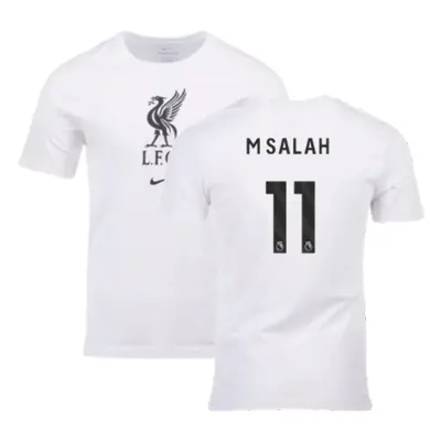 (M) Liverpool Crest Tee (White) (M Salah 11)