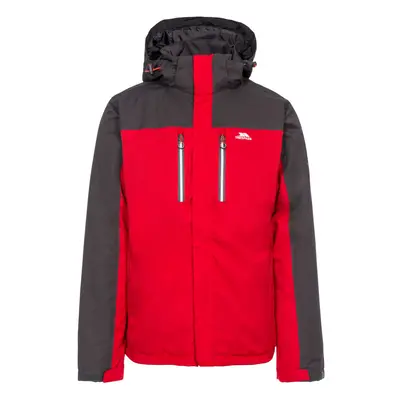 (XXS, Red) Trespass Mens Waterproof Jacket With Hood Tolsford