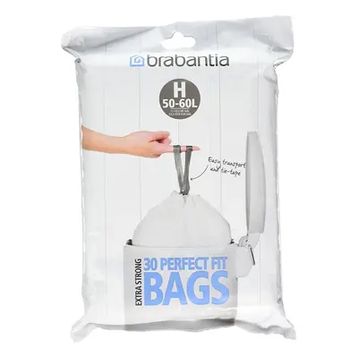 Brabantia Bin Liners, Size H, L - Bags (3 Pack)