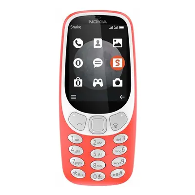 (Red) Nokia Dual Sim | 3G | 64MB | 64MB RAM