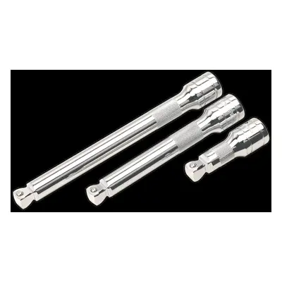 Wobble/Rigid Extension Bar Set 3pc 1/2"Sq Drive