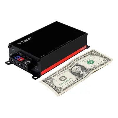 VIBE Powerbox Micro Mono Amplifier - x 400W, Black