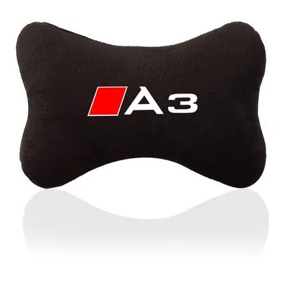 (For A3) 2X Car Neck Headrest Pillow Cushion for Audi A1 A3 A4 A5 A6 A7 A8 Q2 Q3