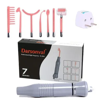 (as the picture, EU Plug) Darsonval Apparatus High Frequency Facial Machine Face Massager Neon R