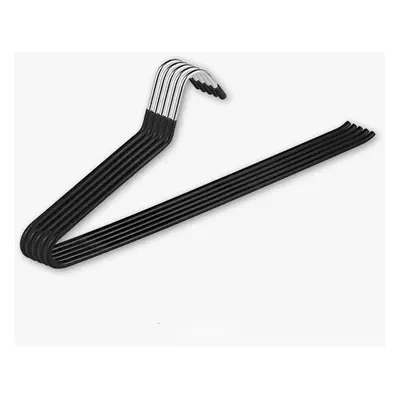 (black, 20) Non-slip Coated Trouser Hangers For Home Storage And Drying Trouser Hanger