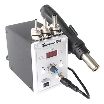 Soldering Heat Gun 858d 700w Digital Display Bga Rework Solder Station Hot Air Blower Gun