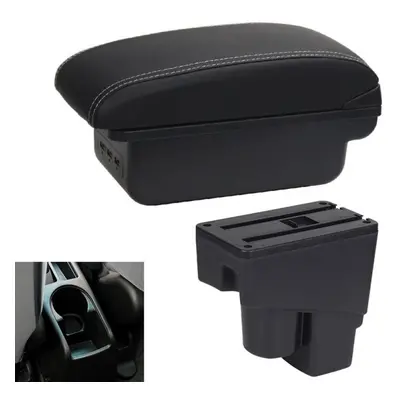 (black,white) For Honda Jazz For Honda Fit Jazz Car Armrest Box Arm Storage Accessories Special 