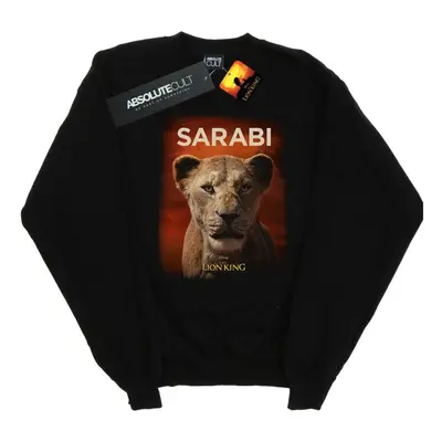 (L, Black) Disney Mens The Lion King Movie Sarabi Poster Sweatshirt