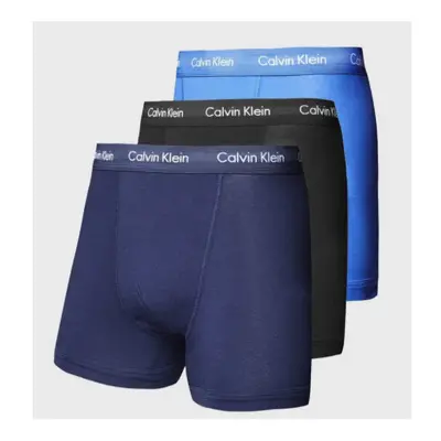 (L) CALVIN KLEIN Men's Boxer Brief Trunks Stretch Cotton Pack CK Underwear