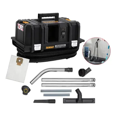 Dewalt DCV586MN Cordless XR FLexvolt M-Class Dust Extractor Wet Dry Vacuum + Kit