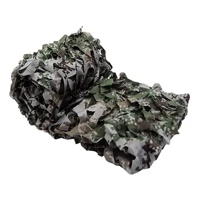 (green,grey, 1.5m x 10m) Camouflage Shade Nets, Woodland Troop Training Shade Nets, Hunting Hidd