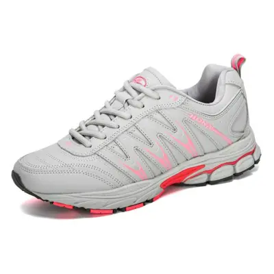 (light gray,pink, 39) Bona New Hot Style Women Running Shoes Lace Up Sport Shoes Outdoor Jogging