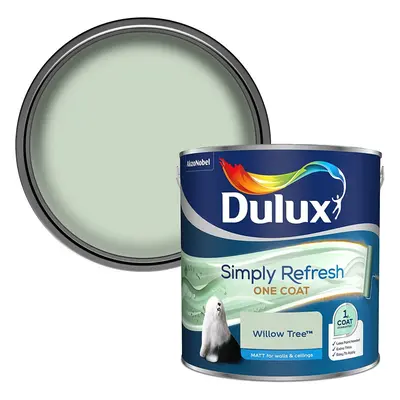 Dulux Simply Refresh Matt Emulsion Paint - Willow Tree - 2.5L