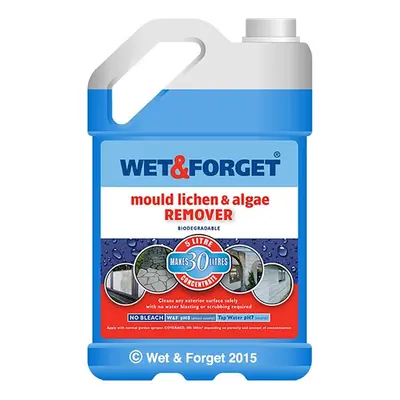 Wet & Forget - Moss Mould Lichen & Algae Remover (5 Litre)