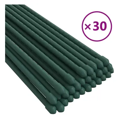 (150 cm) vidaXL 30x Garden Plant Stakes Green Steel Garden Flower Support Multi Sizes