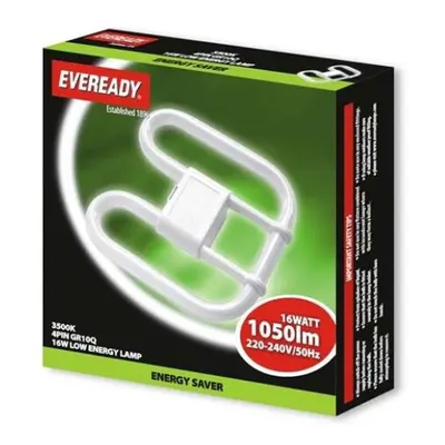 Eveready 2d Lamp 240v 16w 4pin 3500k