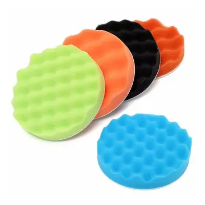 5pcs Inch Sponge Polishing Buffing Pad Kit For Car Polisher