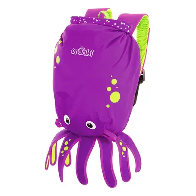 Trunki KidÂs Water-Resistant Swim & Gym Bag Â PaddlePak Inky Octopus (Purple)