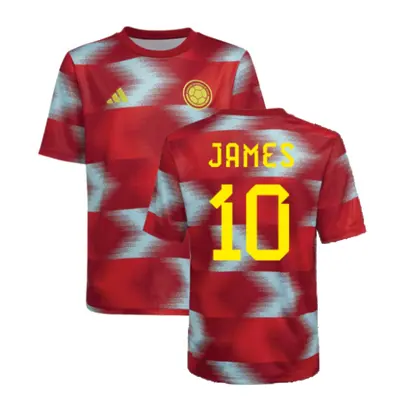 (SB) Colombia Pre-Match Shirt (Kids) (JAMES 10)