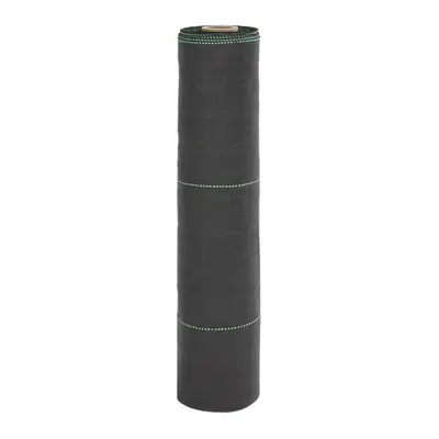 (0.5 x m) vidaXL Weed Membrane Weed Barrier Fabric Weed Control Ground Cover Black PP