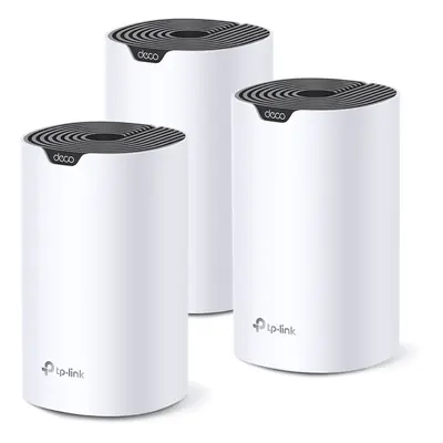 Deco S7 AC1900 Triple Pack Whole Home Mesh Wi-Fi System, to sq ft