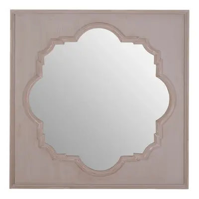 Premier Housewares Fossil grey / Antique Taupe Wall Mirror For Bedroom / Hallway / Living Room L