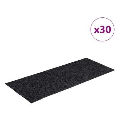 (grey, x cm) vidaXL Self-adhesive Stair Mats Decoration Stair Protector Anti-slip Stair Rug