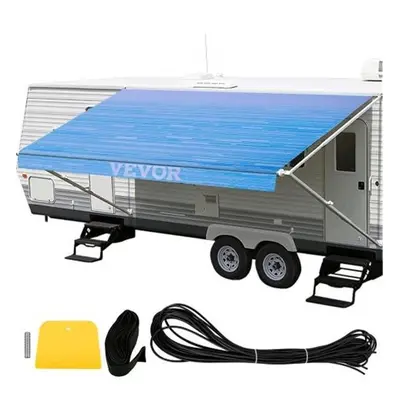 Vevor ZYSRV62415JBL0001V0 ft. Camper Awning Fabric Trailer Awning Canopy Patio Camping Car RV Aw