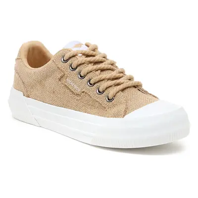 (Brown, (Adults')) Rocket Dog Cheery Heidi Cotton Women's Dark Natural Trainers