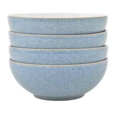 Denby Elements Piece Cereal Bowl Set, Blue