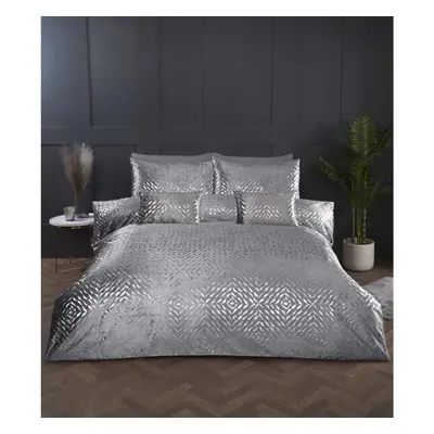 Rapport Bellagio Duvet Cover Set Silver King