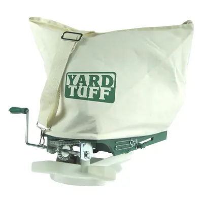 Yard Tuff Outdoor Lawn Garden Pounds Shoulder Seeder and Grass Seed Spreader with Canvas Bag and