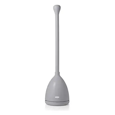 Oxo Good Grips Toilet Plunger With Holder - Gray