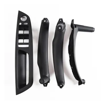 Only For Lhd Car 4pcs/set Black Car Interior Door Pull Handle For Bmw X5 E70 X6 E71/e72