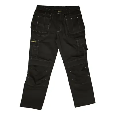 (34R, Black) Stanley Mens Huntsville Work Trousers