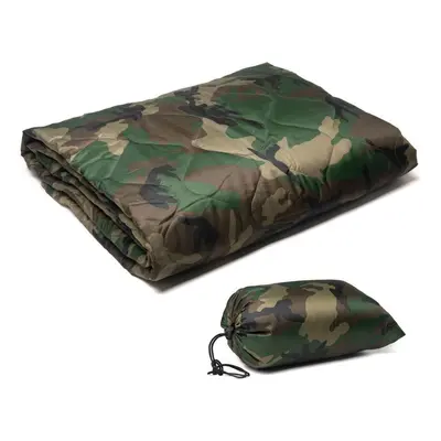 (as the picture, Us4wd) Menfly Camouflage Camping Quilt Portable Camp Accessories Picnic Thermal