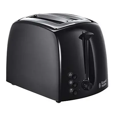 Russell Hobbs Textures 2-Slice Toaster, - W, Black