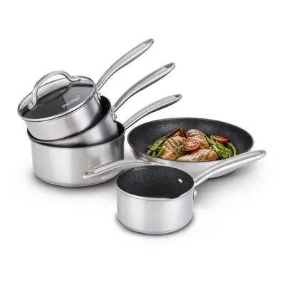 Prestige Scratch Guard Cookware Set in Stainless Steel Accessory - Pack of