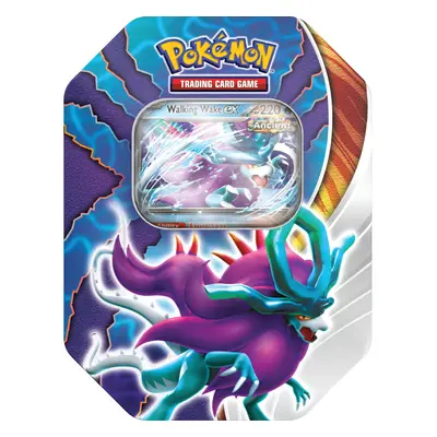 TCG: Paradox Clash Tin - Walking Wake ex (1 Foil Promo Card & PokÃ©mon TCG Booster Packs)