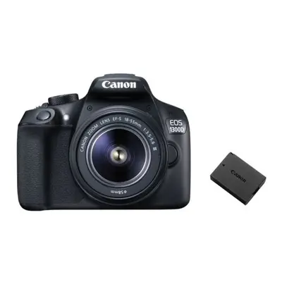 CANON EOS 1300D KIT EF-S 18-55mm F3.5-5.6 III + Canon LP-E10 Battery