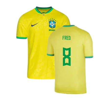 (SB) Brazil Little Boys Home Shirt (Fred 8)