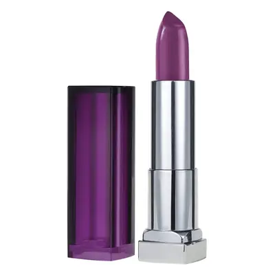 Maybelline New York color Sensational Purple Lipstick, Satin Lipstick, Pretty in Plum, oz