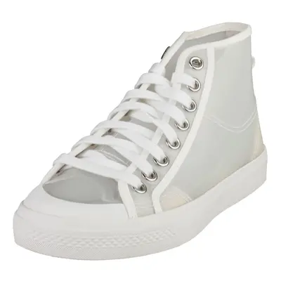 adidas Nizza High Womens Fashion Trainers in White - Size UK